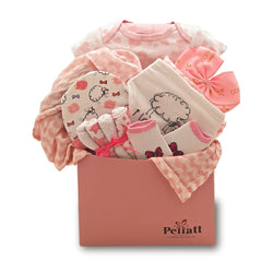 Petite Love Baby Girl Gift Basket